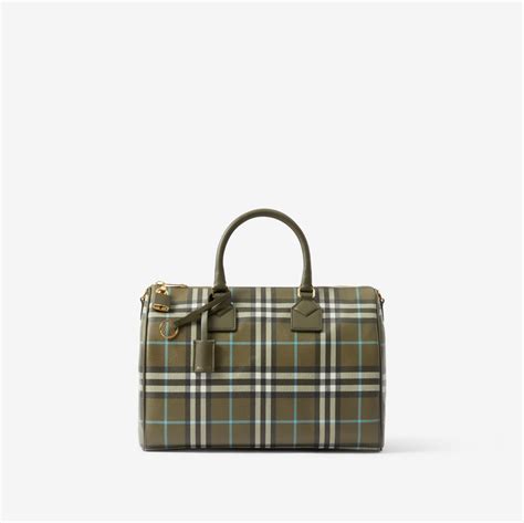 olive green burberry purse|Women’s Check Bags .